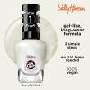 Sally Hansen Miracle Gel Holiday Salon Quality Nail Polish | Gel-Like Formula, Two-Step System, No UV Light Needed, Long Lasting | Opaque, Glittery |911 Whisk You a Merry Xmas | White Nail Polish(904 One of a Kind)