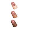 Sally Hansen Miracle Gel Salon Quality Nail Polish | Gel-Like Formula, Two-Step System, No UV Light Needed, Long Lasting | Opaque, Crème | 205 To The Taupe | Deep Taupe Nail Polish(240 Wild & Free)
