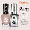 Sally Hansen Miracle Gel Salon Quality Nail Polish | Gel-Like Formula, Two-Step System, No UV Light Needed, Long Lasting | Opaque, Crème | 205 To The Taupe | Deep Taupe Nail Polish(235 Love at First Flight)
