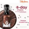 Sally Hansen Miracle Gel Salon Quality Nail Polish | Gel-Like Formula, Two-Step System, No UV Light Needed, Long Lasting | Opaque, Crème | 205 To The Taupe | Deep Taupe Nail Polish(915 Dreams Crumb True)