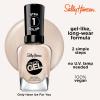 Sally Hansen Miracle Gel Salon Quality Nail Polish | Gel-Like Formula, Two-Step System, No UV Light Needed, Long Lasting | Opaque, Crème | 205 To The Taupe | Deep Taupe Nail Polish(188 Only Have Ice For You)