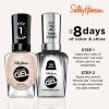 Sally Hansen Miracle Gel Salon Quality Nail Polish | Gel-Like Formula, Two-Step System, No UV Light Needed, Long Lasting | Opaque, Crème | 205 To The Taupe | Deep Taupe Nail Polish(188 Only Have Ice For You)