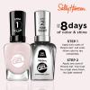 Sally Hansen Miracle Gel Salon Quality Nail Polish | Gel-Like Formula, Two-Step System, No UV Light Needed, Long Lasting | Opaque, Crème | 205 To The Taupe | Deep Taupe Nail Polish(233 First Glass)