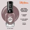 Sally Hansen Miracle Gel Salon Quality Nail Polish | Gel-Like Formula, Two-Step System, No UV Light Needed, Long Lasting | Opaque, Crème | 205 To The Taupe | Deep Taupe Nail Polish(205 To the Taupe)