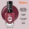Sally Hansen Miracle Gel Salon Quality Nail Polish | Gel-Like Formula, Two-Step System, No UV Light Needed, Long Lasting | Opaque, Glossy | 449 Rhapsody Red | Classic Red Nail Color(496 Beet  Pray  Love)
