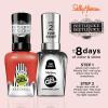 Sally Hansen Miracle Gel Salon Quality Nail Polish | Gel-Like Formula, Two-Step System, No UV Light Needed, Long Lasting | Opaque, Glossy | 449 Rhapsody Red | Classic Red Nail Color(927 Strange And Unusual)