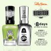 Sally Hansen Miracle Gel Salon Quality Nail Polish | Gel-Like Formula, Two-Step System, No UV Light Needed, Long Lasting | Opaque, Glossy | 676 Jealous Boyfriend | Dark Green Nail Polish(930 Bio Exorcist)