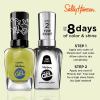 Sally Hansen Miracle Gel Salon Quality Nail Polish | Gel-Like Formula, Two-Step System, No UV Light Needed, Long Lasting | Opaque, Glossy | 676 Jealous Boyfriend | Dark Green Nail Polish(920 Go Figures)