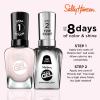 Sally Hansen Miracle Gel Salon Quality Nail Polish | Gel-Like Formula, Two-Step System, No UV Light Needed, Long Lasting | Opaque, Shimmer | 174 Shhhh-Immer | Rose Gold Nail Color(247 Little Peony)