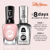 Sally Hansen Miracle Gel Salon Quality Nail Polish | Gel-Like Formula, Two-Step System, No UV Light Needed, Long Lasting | Opaque, Shimmer | 174 Shhhh-Immer | Rose Gold Nail Color(Regal Rose)