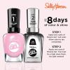 Sally Hansen Miracle Gel Salon Quality Nail Polish | Gel-Like Formula, Two-Step System, No UV Light Needed, Long Lasting | Opaque, Shimmer | 174 Shhhh-Immer | Rose Gold Nail Color(Smartease)
