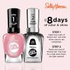 Sally Hansen Miracle Gel Salon Quality Nail Polish | Gel-Like Formula, Two-Step System, No UV Light Needed, Long Lasting | Opaque, Shimmer | 174 Shhhh-Immer | Rose Gold Nail Color(250 Shell Yeah)
