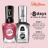 Sally Hansen Miracle Gel Salon Quality Nail Polish | Gel-Like Formula, Two-Step System, No UV Light Needed, Long Lasting | Opaque, Shimmer | 174 Shhhh-Immer | Rose Gold Nail Color(242 Saturn It Up!)