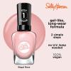 Sally Hansen Miracle Gel Salon Quality Nail Polish | Gel-Like Formula, Two-Step System, No UV Light Needed, Long Lasting | Opaque, Shimmer | 174 Shhhh-Immer | Rose Gold Nail Color(Regal Rose)