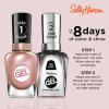 Sally Hansen Miracle Gel Salon Quality Nail Polish | Gel-Like Formula, Two-Step System, No UV Light Needed, Long Lasting | Opaque, Shimmer | 174 Shhhh-Immer | Rose Gold Nail Color(Shhh-immer)