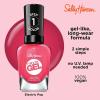 Sally Hansen Miracle Gel Salon Quality Nail Polish | Gel-Like Formula, Two-Step System, No UV Light Needed, Long Lasting | Opaque, Shimmer | 174 Shhhh-Immer | Rose Gold Nail Color(339 Electric Pop)