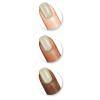 Sally Hansen Miracle Gel Salon Quality Nail Polish | Gel-Like Formula, Two-Step System, No UV Light Needed, Long Lasting | Opaque, Shimmery | 382 Sundown Socialite | Brown Orange Nail Color(149 Game of Chromes)