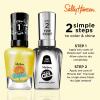 Sally Hansen Miracle Gel Salon Quality Nail Polish | Gel-Like Formula, Two-Step System, No UV Light Needed, Long Lasting | Opaque, Shimmery | 382 Sundown Socialite | Brown Orange Nail Color(898 Catching Fireflies)