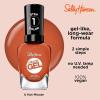 Sally Hansen Miracle Gel Salon Quality Nail Polish | Gel-Like Formula, Two-Step System, No UV Light Needed, Long Lasting | Opaque, Shimmery | 382 Sundown Socialite | Brown Orange Nail Color(388 A Hot Minute)