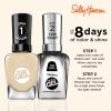 Sally Hansen Miracle Gel Salon Quality Nail Polish | Gel-Like Formula, Two-Step System, No UV Light Needed, Long Lasting | Opaque, Shimmery | 382 Sundown Socialite | Brown Orange Nail Color(771 Sun-Shower)