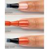 Sally Hansen Miracle Gel Salon Quality Nail Polish | Gel-Like Formula, Two-Step System, No UV Light Needed, Long Lasting | Opaque, Shimmery | 382 Sundown Socialite | Brown Orange Nail Color(922 Colour Instinct)