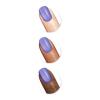 Sally Hansen Miracle Gel Salon Quality Nail Polish | Gel-Like Formula, Two-Step System, No UV Light Needed, Long Lasting | Opaque, Shimmery | 529 Hunger Flames | Purple Nail Color(607 Knowledge is Flower)