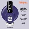 Sally Hansen Miracle Gel Salon Quality Nail Polish | Gel-Like Formula, Two-Step System, No UV Light Needed, Long Lasting | Opaque, Shimmery | 529 Hunger Flames | Purple Nail Color(605 Desert Reign)