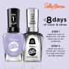 Sally Hansen Miracle Gel Salon Quality Nail Polish | Gel-Like Formula, Two-Step System, No UV Light Needed, Long Lasting | Opaque, Shimmery | 529 Hunger Flames | Purple Nail Color(601 Crying Out Cloud)