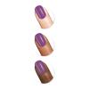 Sally Hansen Miracle Gel Salon Quality Nail Polish | Gel-Like Formula, Two-Step System, No UV Light Needed, Long Lasting | Opaque, Shimmery | 529 Hunger Flames | Purple Nail Color(931 Say It 3 Times)