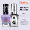 Sally Hansen Miracle Gel Salon Quality Nail Polish | Gel-Like Formula, Two-Step System, No UV Light Needed, Long Lasting | Opaque, Shimmery | 529 Hunger Flames | Purple Nail Color(894 Summer Nights)