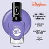 Sally Hansen Miracle Gel Salon Quality Nail Polish | Gel-Like Formula, Two-Step System, No UV Light Needed, Long Lasting | Opaque, Shimmery | 529 Hunger Flames | Purple Nail Color(607 Knowledge is Flower)