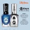 Sally Hansen Miracle Gel Salon Quality Nail Polish | Gel-Like Formula, Two-Step System, No UV Light Needed, Long Lasting | Shimmery | 532 Affairy To Remember | Purple with hints of Blue Nail Polish(646 Blues Cruise)