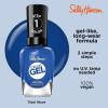 Sally Hansen Miracle Gel Salon Quality Nail Polish | Gel-Like Formula, Two-Step System, No UV Light Needed, Long Lasting | Shimmery | 532 Affairy To Remember | Purple with hints of Blue Nail Polish(619 Tidal Wave)