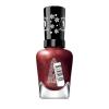 Sally Hansen Miracle Gel, Tinsel Time for Two, Long Lasting, Gel-Like Formula, No UV Lamp Needed, Semi Opaque, Shimmery Nude Nail Polish(920 Holiday Romance)