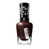 Sally Hansen Miracle Gel, Tinsel Time for Two, Long Lasting, Gel-Like Formula, No UV Lamp Needed, Semi Opaque, Shimmery Nude Nail Polish(922 Hot Cocoa Cuddles)