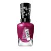 Sally Hansen Miracle Gel, Tinsel Time for Two, Long Lasting, Gel-Like Formula, No UV Lamp Needed, Semi Opaque, Shimmery Nude Nail Polish(923 Sugar Plum Kisses)