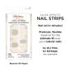 Sally Hansen Salon Effects Gel Nail Strips, Beacon of Taupe – Nude, Printed, No UV/LED Nail Lamps, Salon-Quality, Long Lasting, Easy to Apply & Remove – Includes 1 Prep Pad, Nail File & Wooden Stick(Beacon of Taupe)