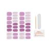 Sally Hansen Salon Effects Gel Nail Strips, Beacon of Taupe – Nude, Printed, No UV/LED Nail Lamps, Salon-Quality, Long Lasting, Easy to Apply & Remove – Includes 1 Prep Pad, Nail File & Wooden Stick(1020 Orchids Bloom)