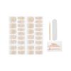 Sally Hansen Salon Effects Gel Nail Strips, Beacon of Taupe – Nude, Printed, No UV/LED Nail Lamps, Salon-Quality, Long Lasting, Easy to Apply & Remove – Includes 1 Prep Pad, Nail File & Wooden Stick(1010 Make It Shimmer)