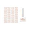 Sally Hansen Salon Effects Gel Nail Strips, Beacon of Taupe – Nude, Printed, No UV/LED Nail Lamps, Salon-Quality, Long Lasting, Easy to Apply & Remove – Includes 1 Prep Pad, Nail File & Wooden Stick(1030 Starlit Burst)