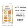 Sally Hansen Salon Effects Gel Nail Strips, Beacon of Taupe – Nude, Printed, No UV/LED Nail Lamps, Salon-Quality, Long Lasting, Easy to Apply & Remove – Includes 1 Prep Pad, Nail File & Wooden Stick(Blossoms of Sunshine)