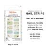 Sally Hansen Salon Effects Gel Nail Strips, Beacon of Taupe – Nude, Printed, No UV/LED Nail Lamps, Salon-Quality, Long Lasting, Easy to Apply & Remove – Includes 1 Prep Pad, Nail File & Wooden Stick(1055 Sage in Stone)
