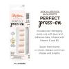 Sally Hansen Salon Effects® Perfect Manicure, À La Mode, Press On Nails, Square Shaped, Non-Damaging Adhesive Tabs, File, and Alcohol Pad Included(À La Mode)