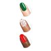 Sally Hansen Salon Effects® Perfect Manicure, Only Have Ice For You, Press On Nails, Almond Shaped, Non-Damaging Adhesive Tabs, File, and Alcohol Pad Included (Pack of 2)(Festival Fling)