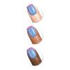 Sally Hansen Salon Effects® Perfect Manicure, Only Have Ice For You, Press On Nails, Almond Shaped, Non-Damaging Adhesive Tabs, File, and Alcohol Pad Included (Pack of 2)(Block Party)