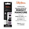 Sally Hansen Salon Effects Perfect Manicure Press-On Nails | Oval Shape | Easy to Apply, Non-Damaging | 24 Nails, Adhesive Tabs, File & Alcohol Pad Included | Pride – A Thing Called Love(Needing Space)