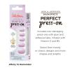 Sally Hansen Salon Effects Perfect Press-On Nails | Sq-oval Shape | Easy to Apply, Non-Damaging | 30 Nails, Nail Glue, Adhesive Tabs, File | Miss Bliss(Sq-oval Nails – Affairy To Remember)