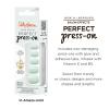 Sally Hansen Salon Effects Perfect Press-On Nails | Sq-oval Shape | Easy to Apply, Non-Damaging | 30 Nails, Nail Glue, Adhesive Tabs, File | Miss Bliss(Sq-oval Nails – In Amaze-Mint)