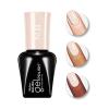 Sally Hansen Salon Gel Polish Nail Lacquer, Pat On The Black, 0.14 Fl Oz(120 Sheer Ecstasy)