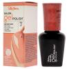 Sally Hansen Salon Gel Polish Nail Lacquer, Pat On The Black, 0.14 Fl Oz(140 Just Peachy)